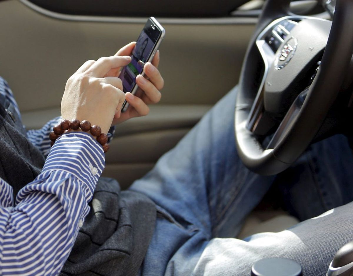 26 procent skriver sms, e-mail eller lignende. Foto: Scanpix