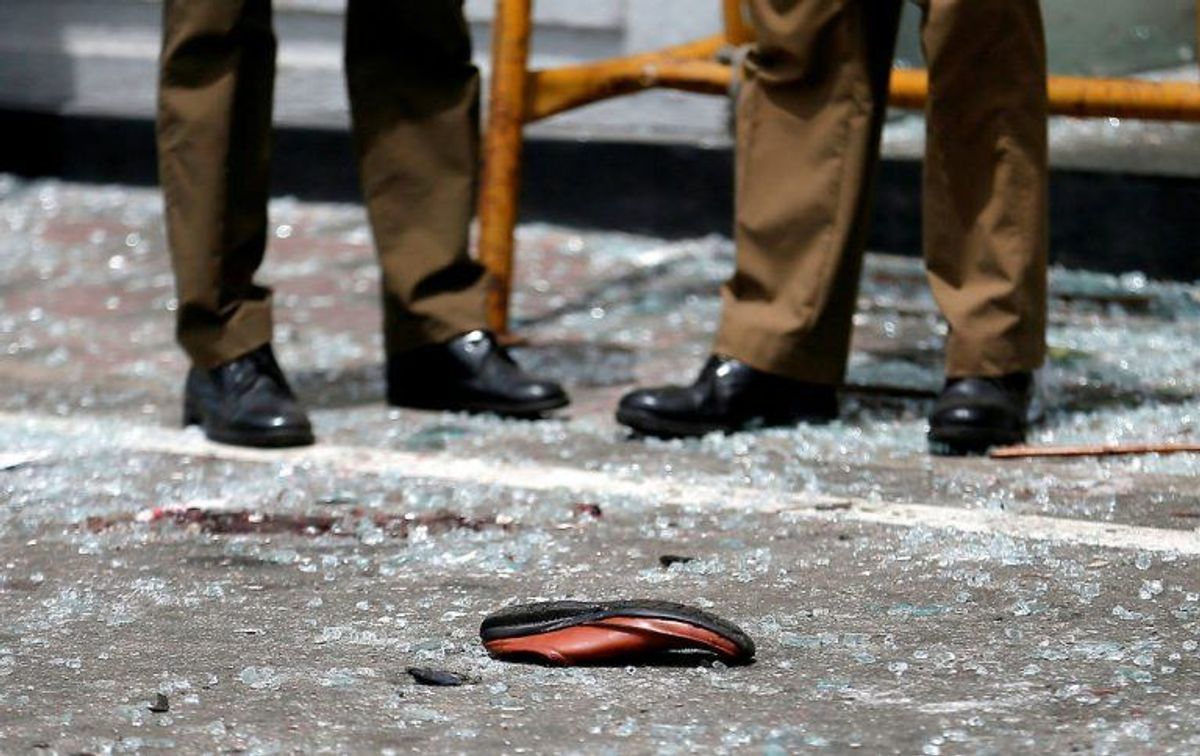 Sri Lanka er ramt af flere angreb. KLIK VIDERE OG SE FLERE BILLEDER. Foto: Scanpix