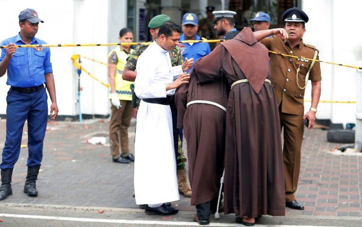 Sri Lanka er ramt af flere angreb. KLIK VIDERE OG SE FLERE BILLEDER. Foto: Scanpix