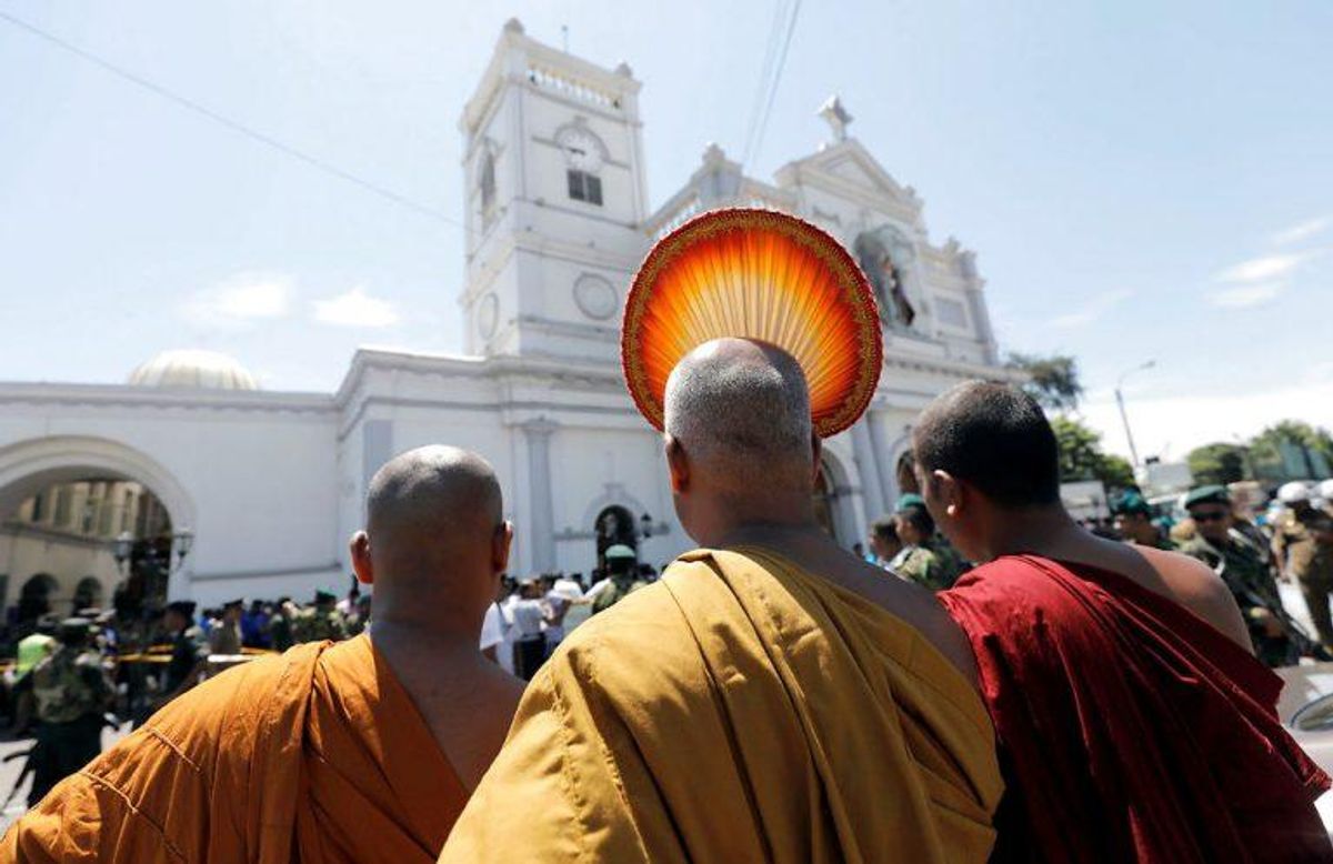 Sri Lanka er ramt af flere angreb. KLIK VIDERE OG SE FLERE BILLEDER. Foto: Scanpix