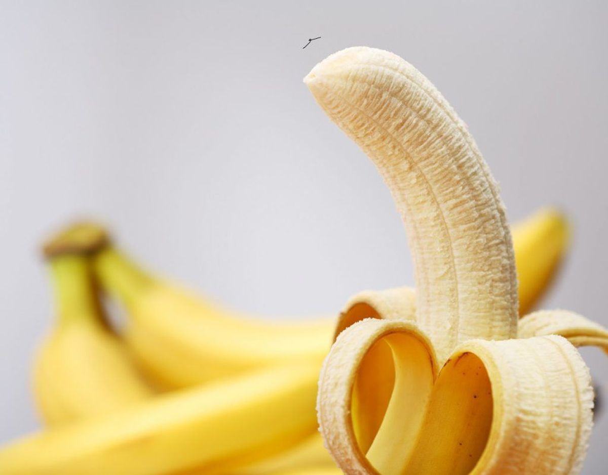 Banan indeholder stoffer, der kan neutralisere syren i maven. Foto: Colourbox. Kilde: Samvirke.
