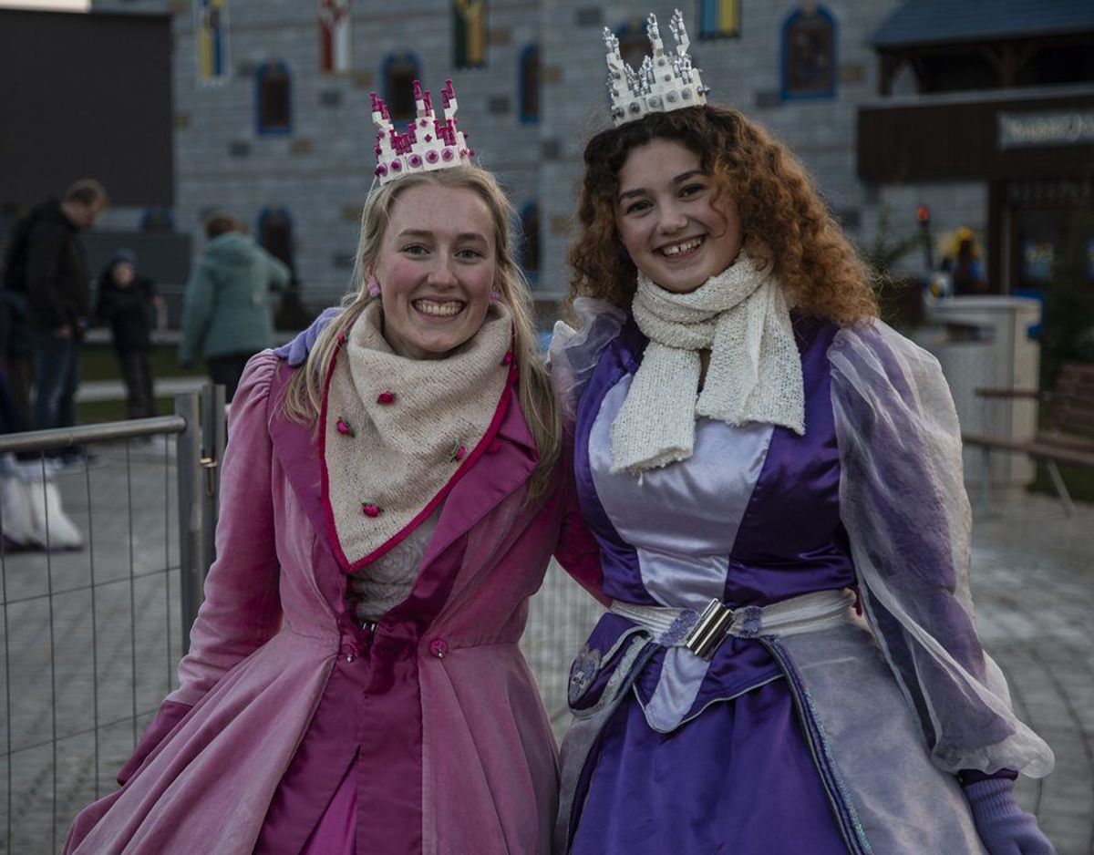 Legoland parkens egne prinsesser var der selvfølgelig også. Foto: René Lind Gammelmark