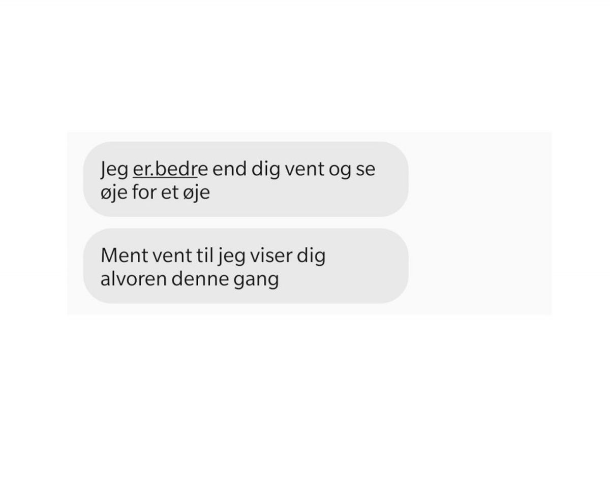 Her et udpluk af de SMS’er Dennis Klinge har modtaget fra det telefonnummer, der er tilknyttet Aladdins Wish. Klik videre og se mere. Foto: Newsbreak.dk/Privat
