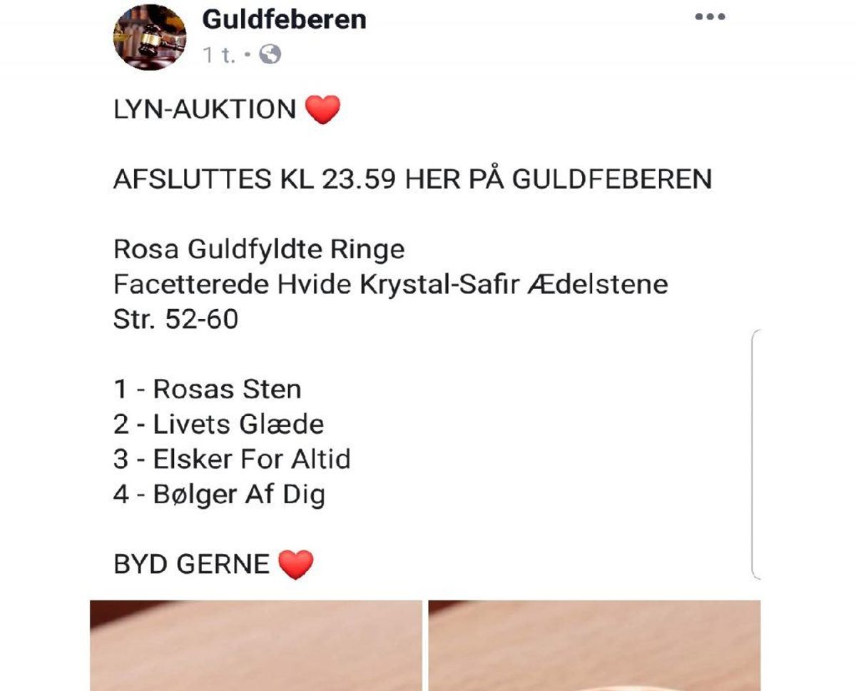 Guldfeberen deler mange enslydende konkurrencer og auktioner som Aladdins Wish. Foto: Screenshot
