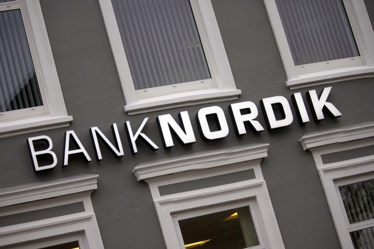 Bank Nordik: 1.125. Foto: Elo Christoffersen.