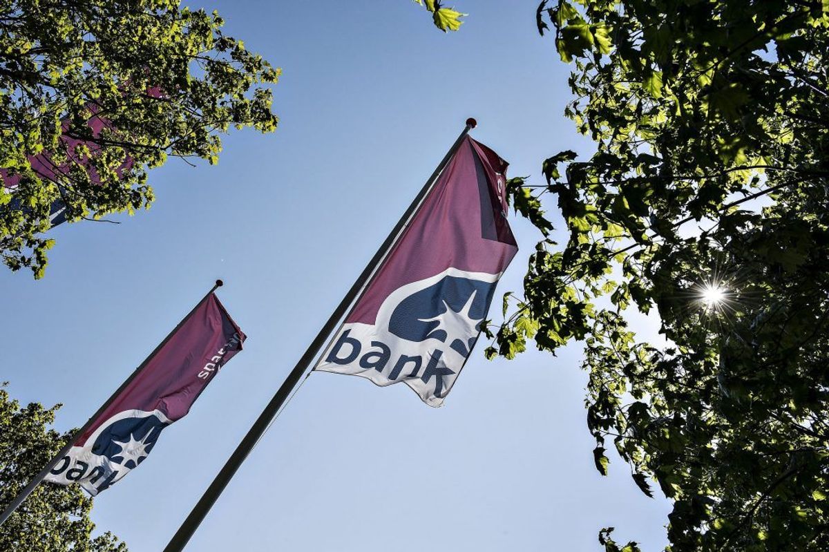 Spar Nord Bank, hovedsæde på Skelagervej i Aalborg. 2.504 nye kunder her. Foto: Henning Bagger/Scanpix.