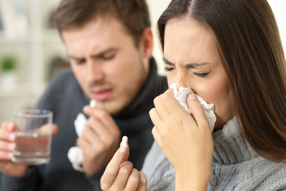 Du kan selv være med til at gøre noget for at undgå influenza. KLIK og se hvordan. Foto: Colourbox.