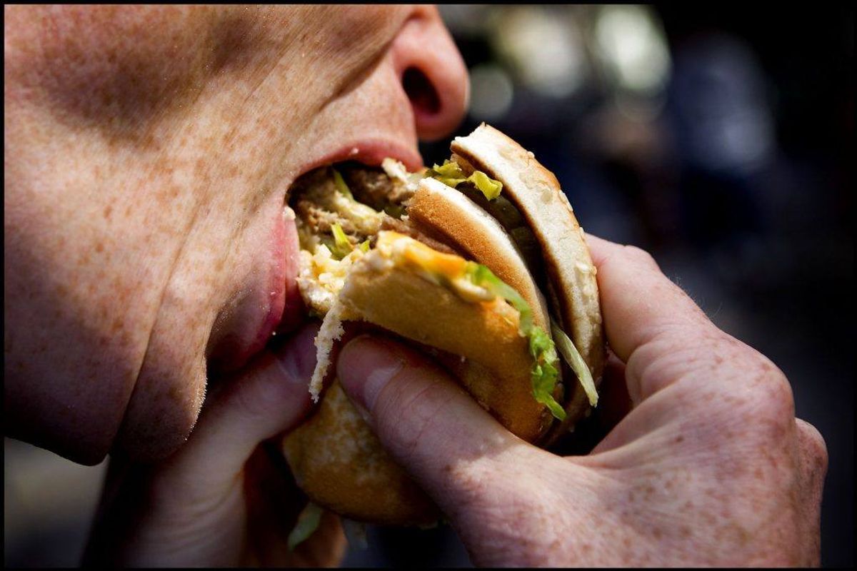 Han ville bare gerne have en Big Mac. Uden løg. (Foto: Scanpix)