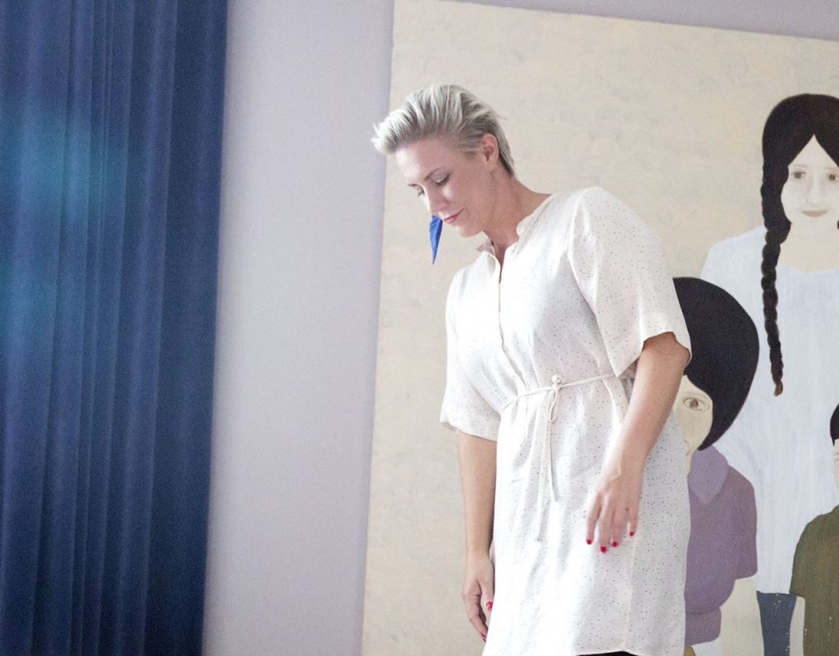 En af de, der har været i kløerne på Viby Transport, er den kendte boligstylist Mette Helena Rasmussen. Foto: Scanpix