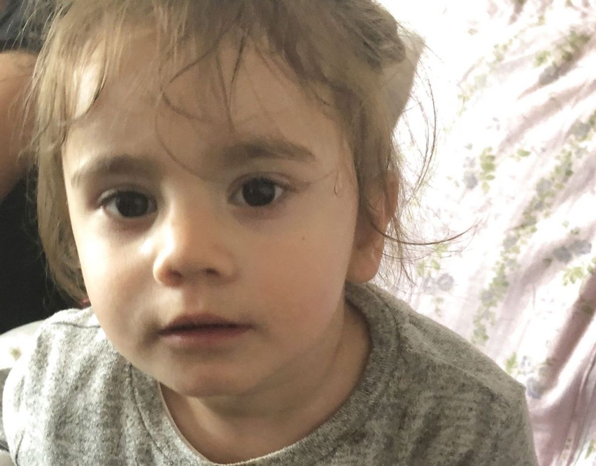 17 måneder gamle Maria blev kidnappet søndag. Først fire timer senere blev hun fundet igen.