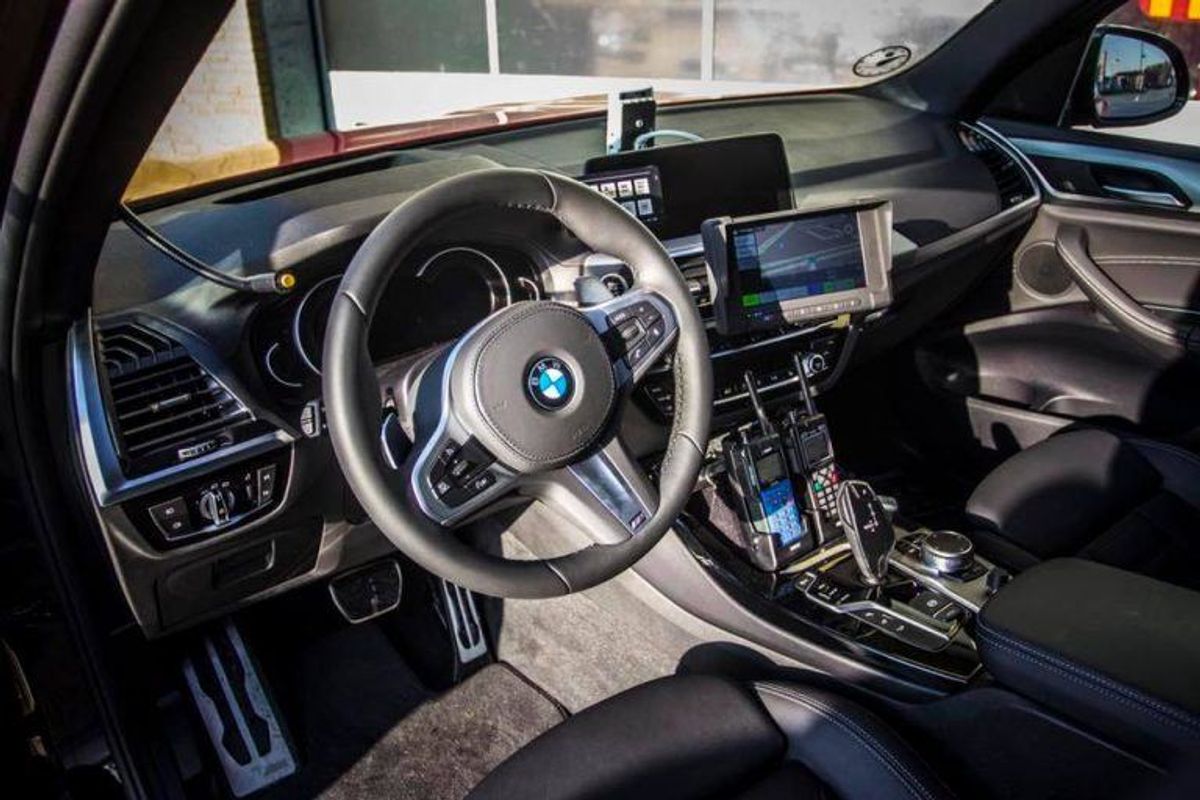 Sådan ser de ud, de nye indsatslederbiler: BMW X3, xdrive 30d. KLIK for flere billeder – fra ud- og indvendig. Foto: Beredskab Øst.