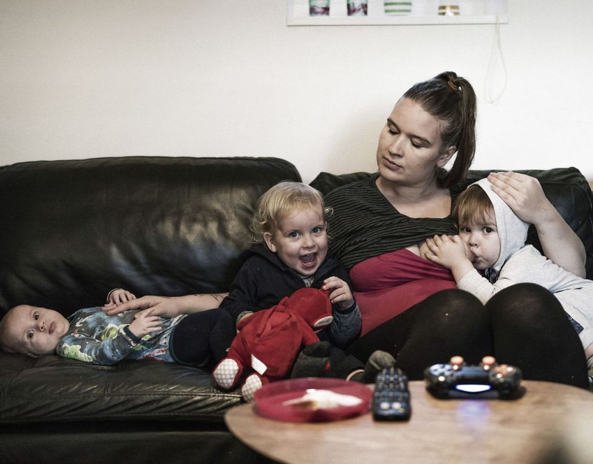 Randrusianske Luna Munk kom i vælten, da hun offentligt stod frem og fortalte, at hun ammer sine børn, til de ikke selv vil længere. Nu er hun udsat for en regulær hetz. Arkivfoto: Scanpix