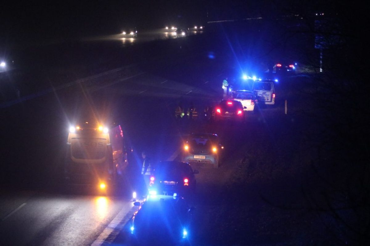 Det er endnu uvist, hvad der er sket. KLIK VIDERE for at se alle billederne. Foto: Presse-Fotos.dk