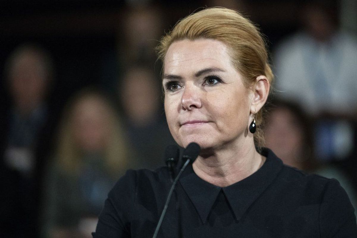 En 28-årig, der er sigtet for blandt andet drab, var timer inden i kontakt med Inger Støjberg. Det oplyser ministeren på sin Facebook-side. KLIK for flere billeder. (Foto: Jens Nørgaard Larsen/Ritzau Scanpix)