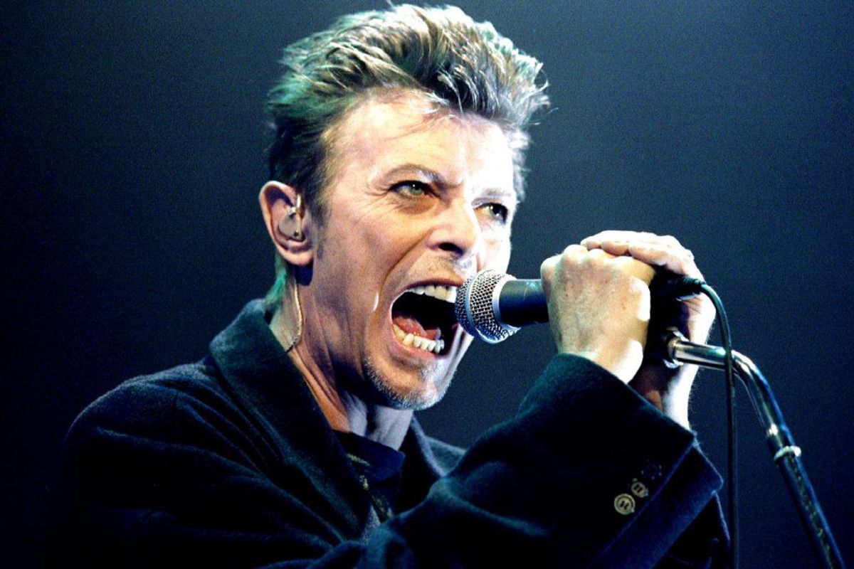 David Bowies ikoniske musik kan også være penge værd. Foto: Scanpix