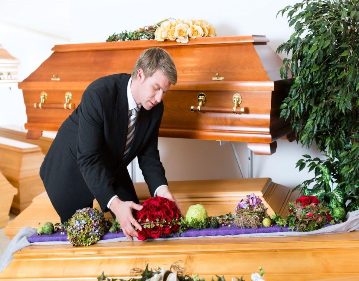 En ny undersøgelse viser, at bedemænd er en af de job, der er mest uhyggelig. Og det kan man jo se mange grunde til. Foto: Colourbox