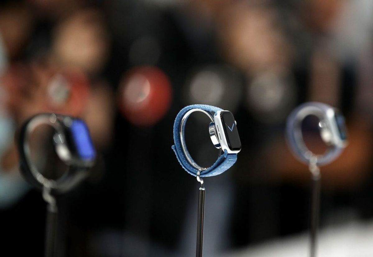 Det nye – og større -Apple Watch. Foto: Justin/Scanpix.