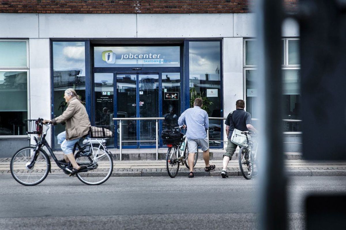 Ledighedsydelse udbetales til dem, jobcentrene har godkendt til fleksjob – men som ikke har et. (Foto: Thomas Lekfeldt/Scanpix)
