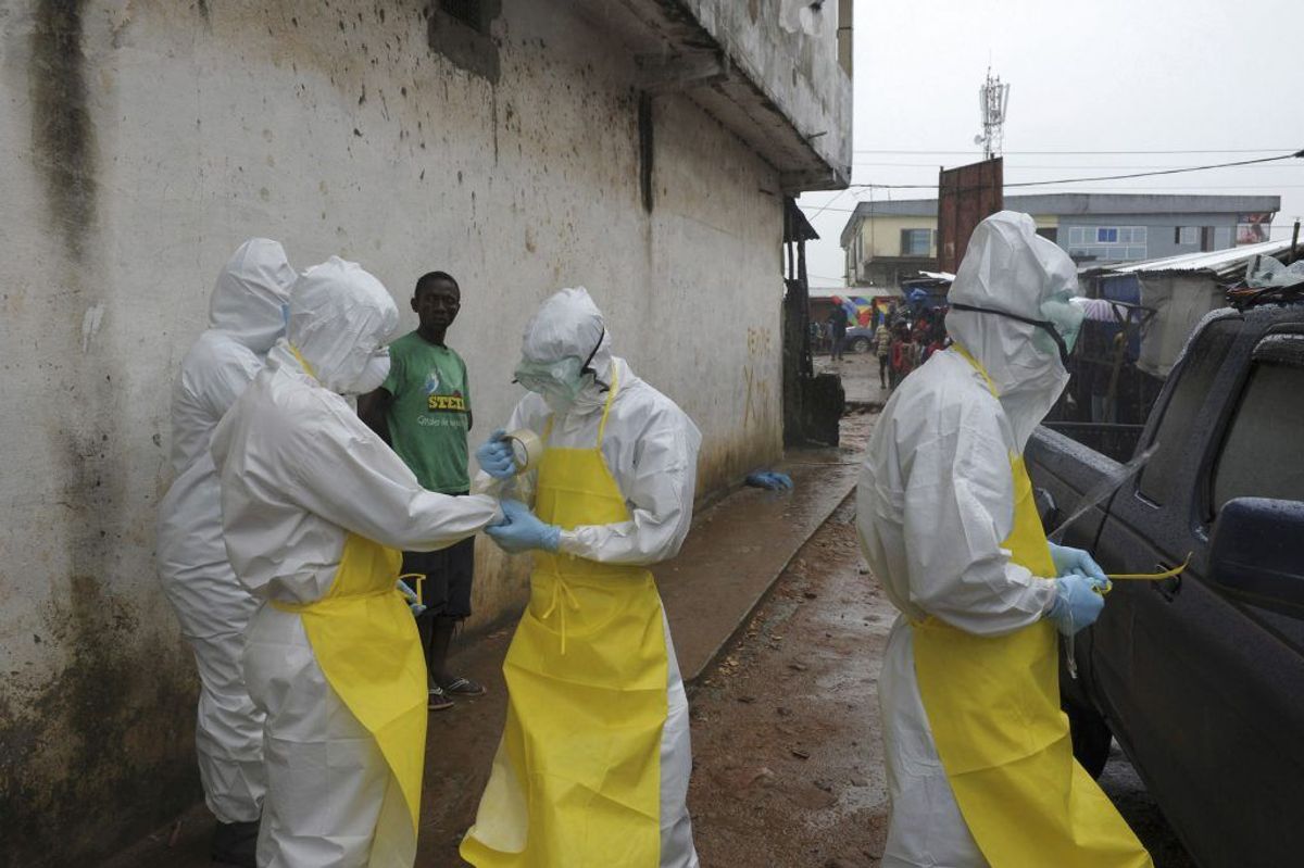 Ebola er til stadighed en af de mest frygtede sygdomme i verden. I 2018 har ramt det afrikanske land DR Congo. Omkring halvdelen af dem, der får ebola, dør. (Foto: Scanpix)