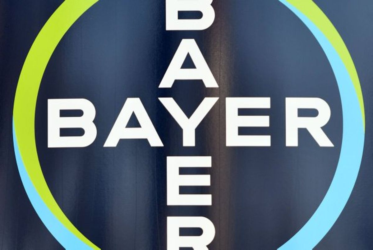 Den tyske kemigigant Bayer står via datterselskabet Monsanto til at skulle betale en milliarderstatning til en kræftsyg amerikansk mand. Foto: Patrik Stollarz/AFP