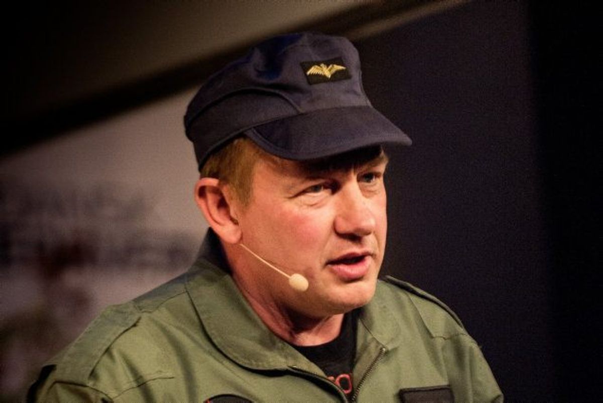Peter Madsen har ifølge politiet fået en skade i ansigtet efter et sammenstød med en anden indsat. Foto: Ida Guldbaek/Scanpix