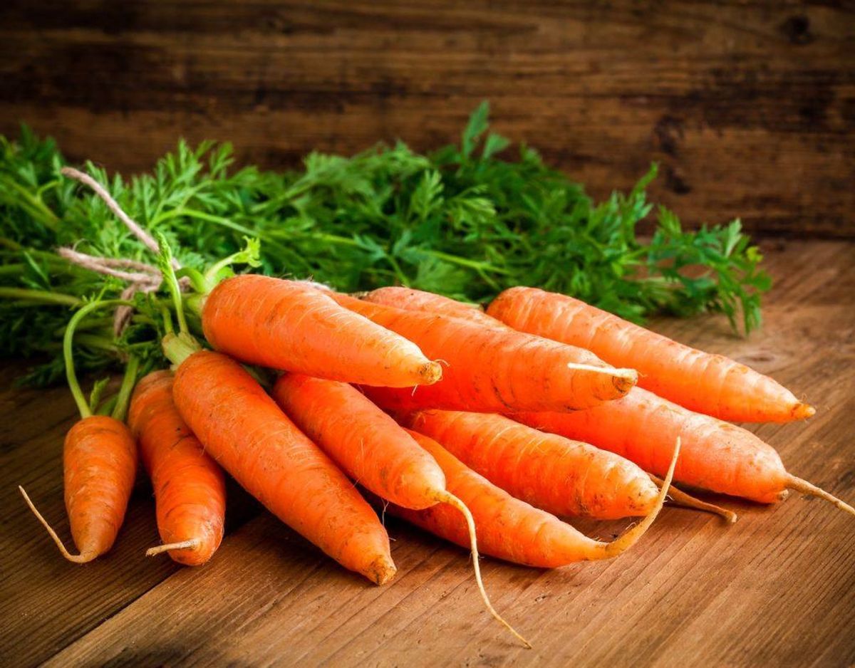 I tilgift beskriver DTU gulerødder som en grøntsag, det er værd at være opmærksom på.