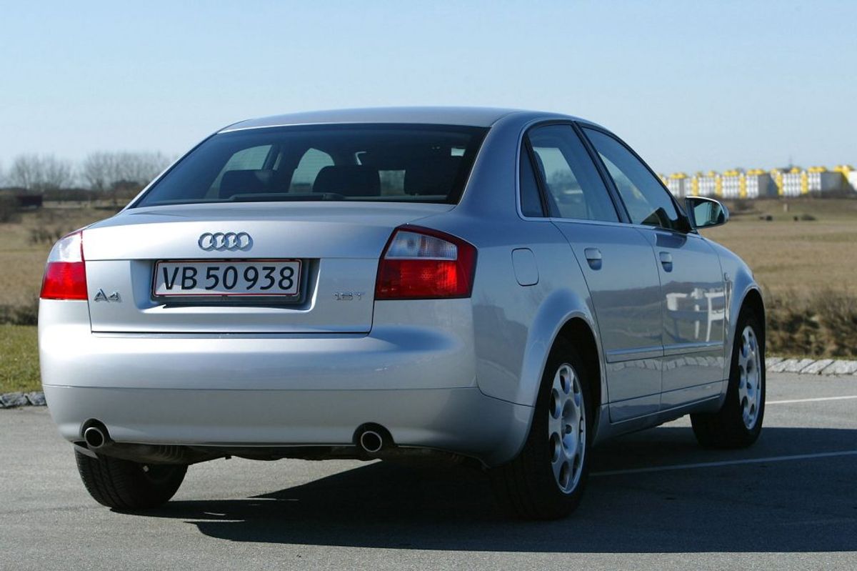 Audi A4 (Årgang 2000-2006) ligger nummer seks på listen. Foto: Scanpix.