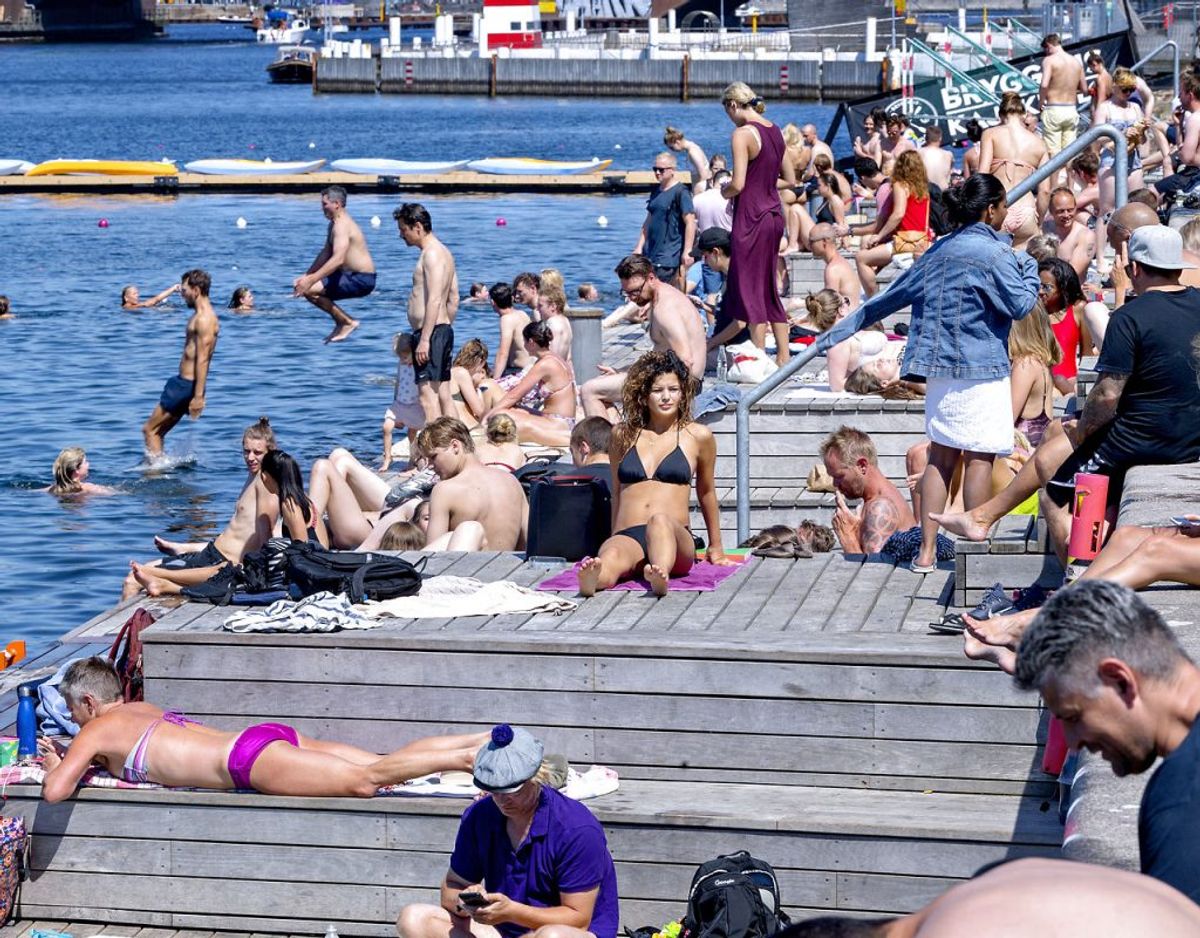 Maj 2018 blev med flere længder den varmeste maj nogensinde målt i Danmark, og det blev tilmed den solrigste måned af alle, der er registrereret herhjemme. Foto: Bax Lindhardt/Ritzau Scanpix.
