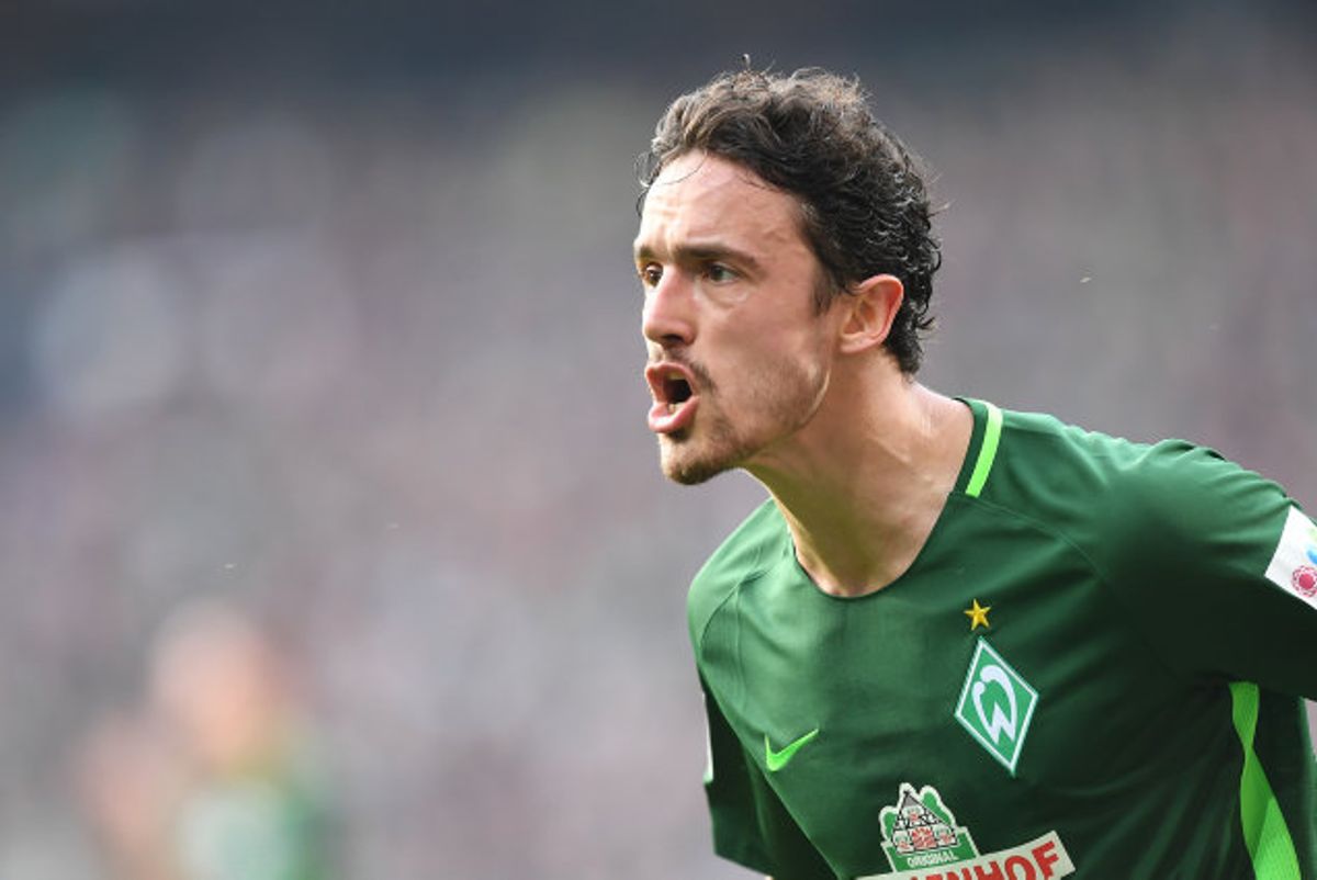 Thomas Delaney nåede halvandet år i Werder Bremen før skiftet til Borussia Dortmund. Foto: Carmen Jaspersen/AFP