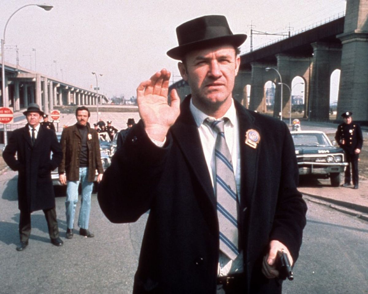 Skuespilleren Gene Hackman fik en kold tyrker i filmen The French Connection fra 1971. Senere fik han også en Oscar-statuette. Arkivfoto: Wikipedia