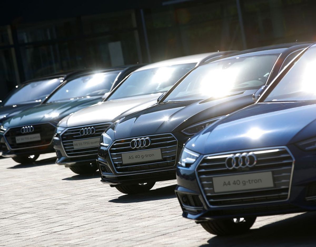 NUMMER 4: Audi er et populært bilmærke i Danmark, og mærkert har de fjrerdemest tilfredse kunder. Foto: Michael Dalder/Scanpix