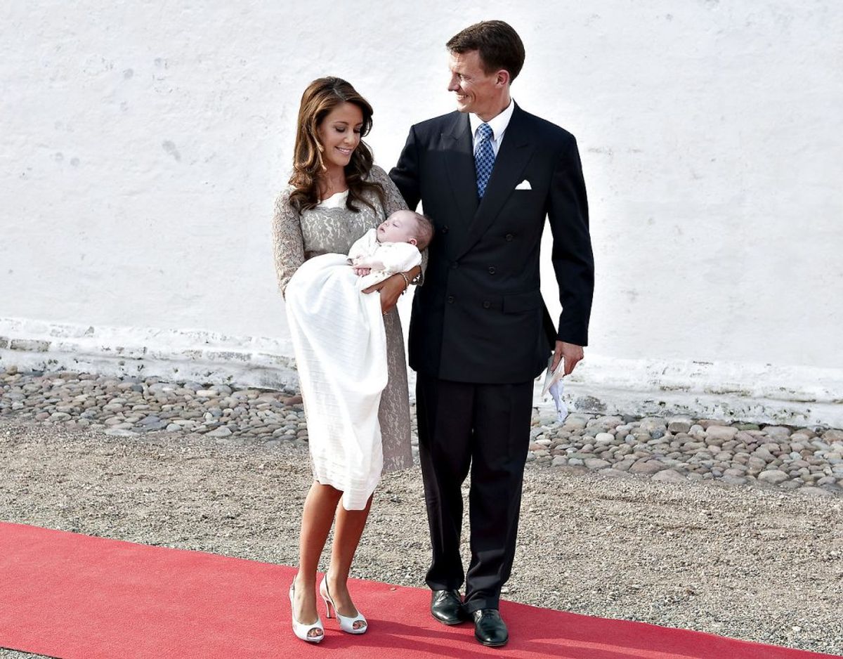Nummer 9: Her ses prins Henrik, der netop er fyldt ni år. Han er også nummer 9 i arverækkefølgen til den danske trone, som næstyngste barn af prinsparret. Billedet er fra barnedåben tilbage i 2011. Arkivfoto: Scanpix