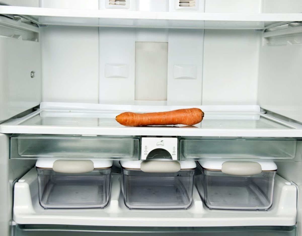 Også grøntsagsskufferne risikerer at gemme på salmonella og også listeriabakterier, ifølge Idenyt, der skriver, at du bør gøre rent her hver 14. dag. Arkivfoto.