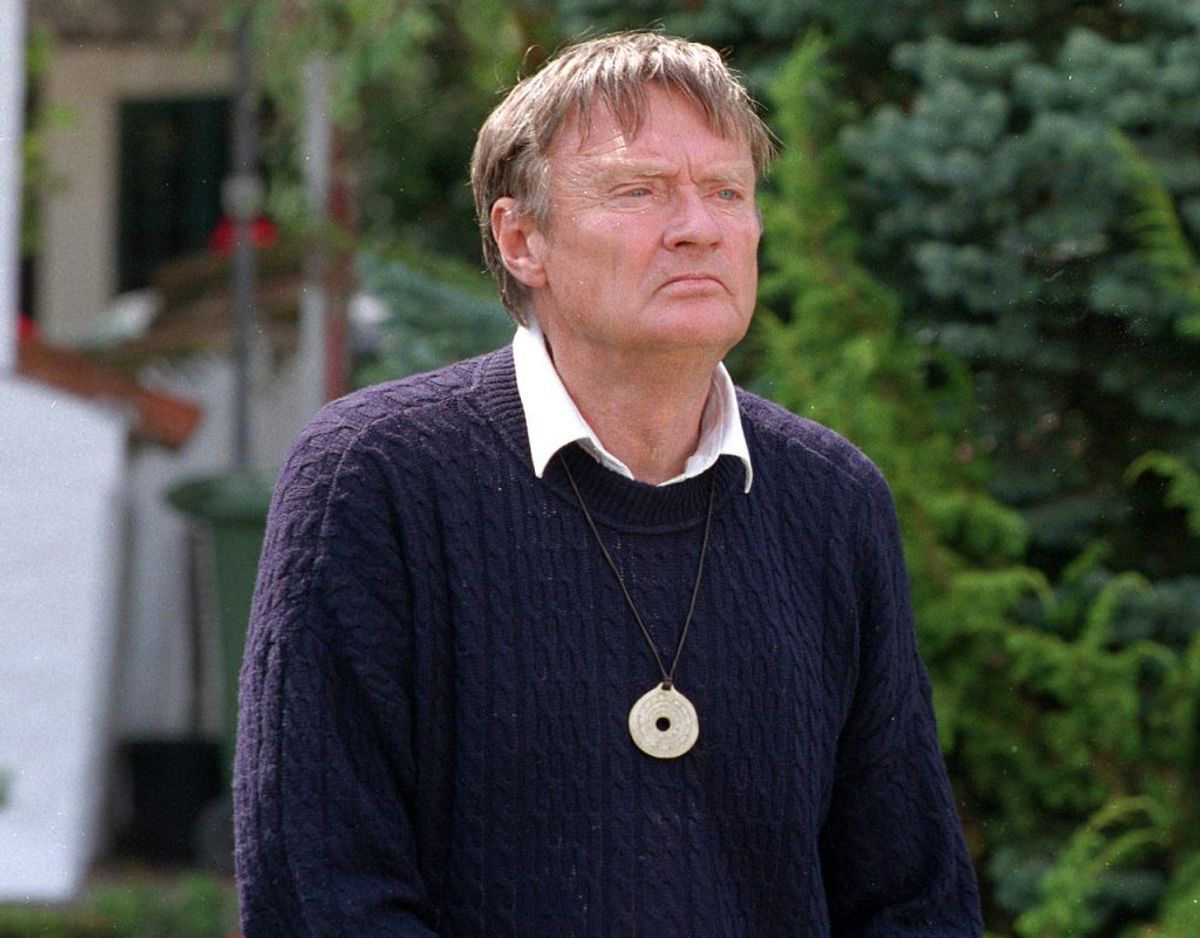 Instruktør Palle Kjærulff Schmidt, den 12. august 1998. Ritzau skriver 14. marts 2018, at han er død. Foto: Søren Steffen/Scanpix.