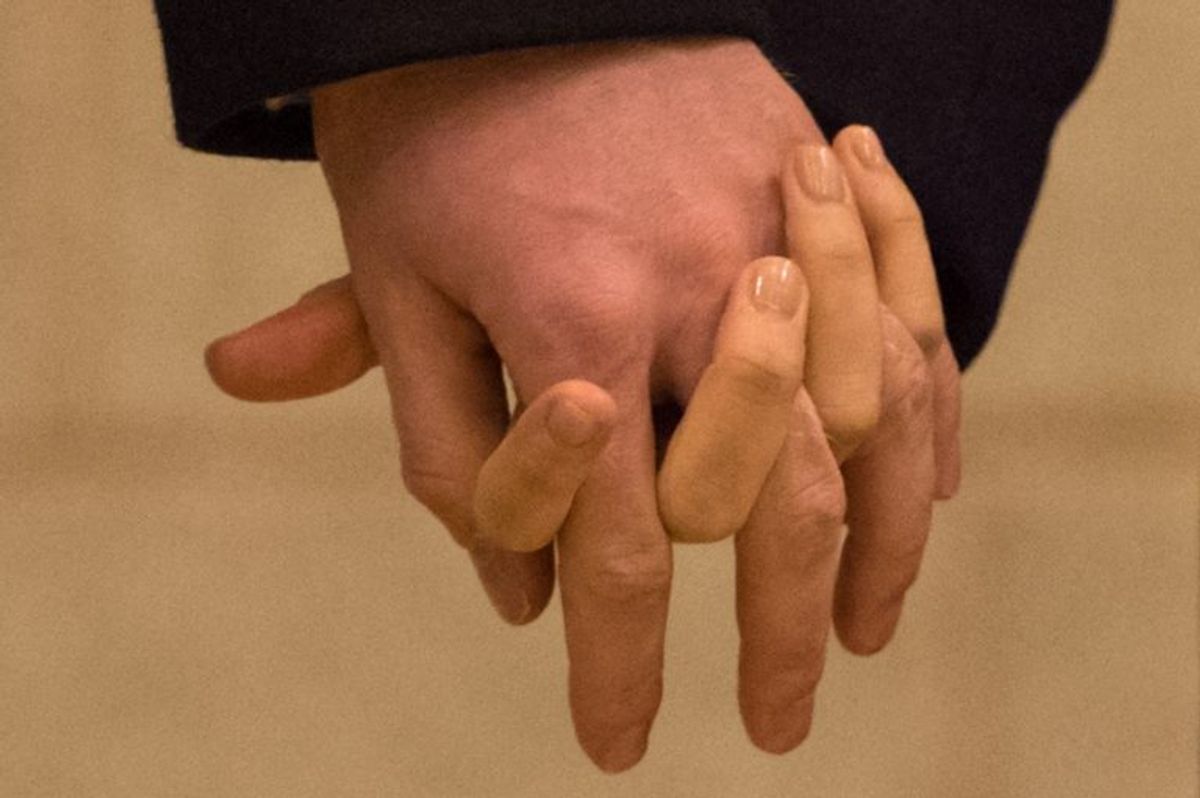 I forbindelse med prins Harry og Meghan Markles bryllup i maj, har et firma nu sat “royale” kondomer til salg. Firmaet vil dog ikke stå inde for, at de virker efter hensigten. KLIK VIDERE OG SE KONDOMPAKKEN. Foto: Oli Scarff/Scanpix (Arkivfoto)