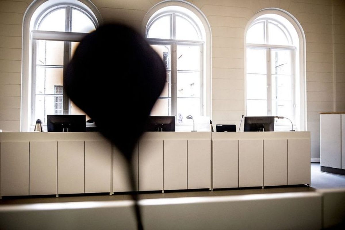 Da kravet fra anklagemyndigheden er en straf på over fire års fængsel, er sagen rejst som en nævningesag. Foto: Mads Claus Rasmussen/Scanpix