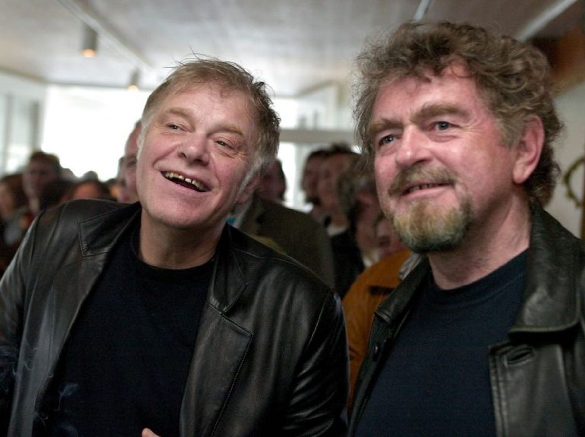 Erik Clausen og Kim Larsen. Foto: Martin Sylvest Andersen/Scanpix (Arkivfoto)