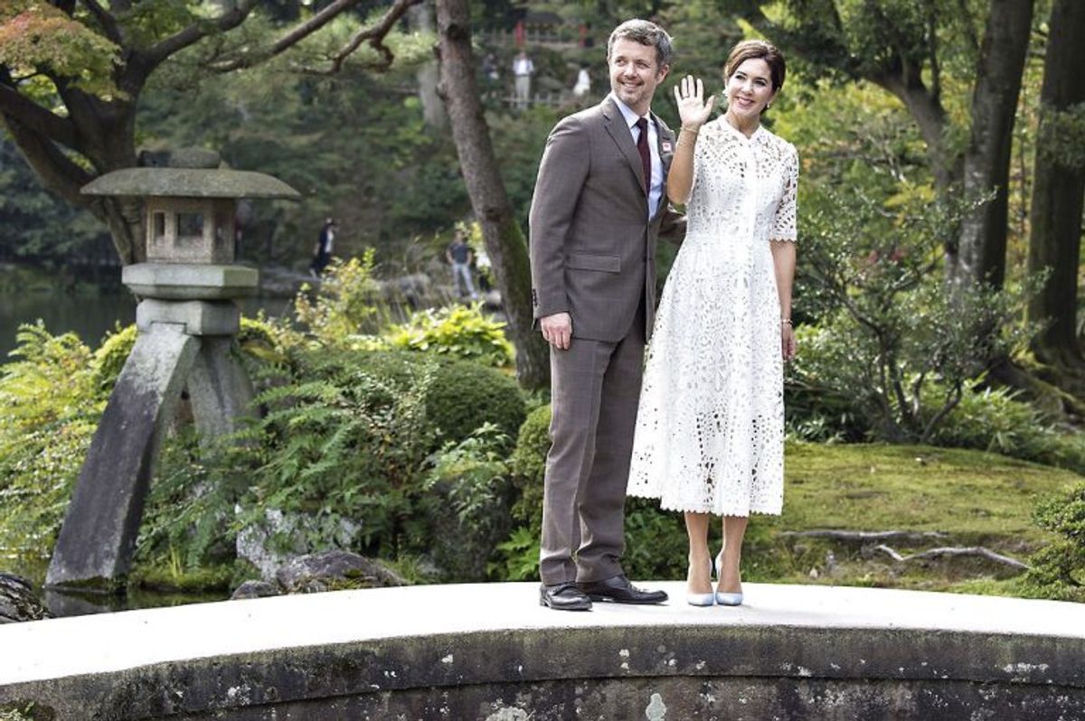 Kronprinsparret var i oktober på statsbesøg i Japan. Foto: Henning Bagger/Scanpix (Arkivfoto)