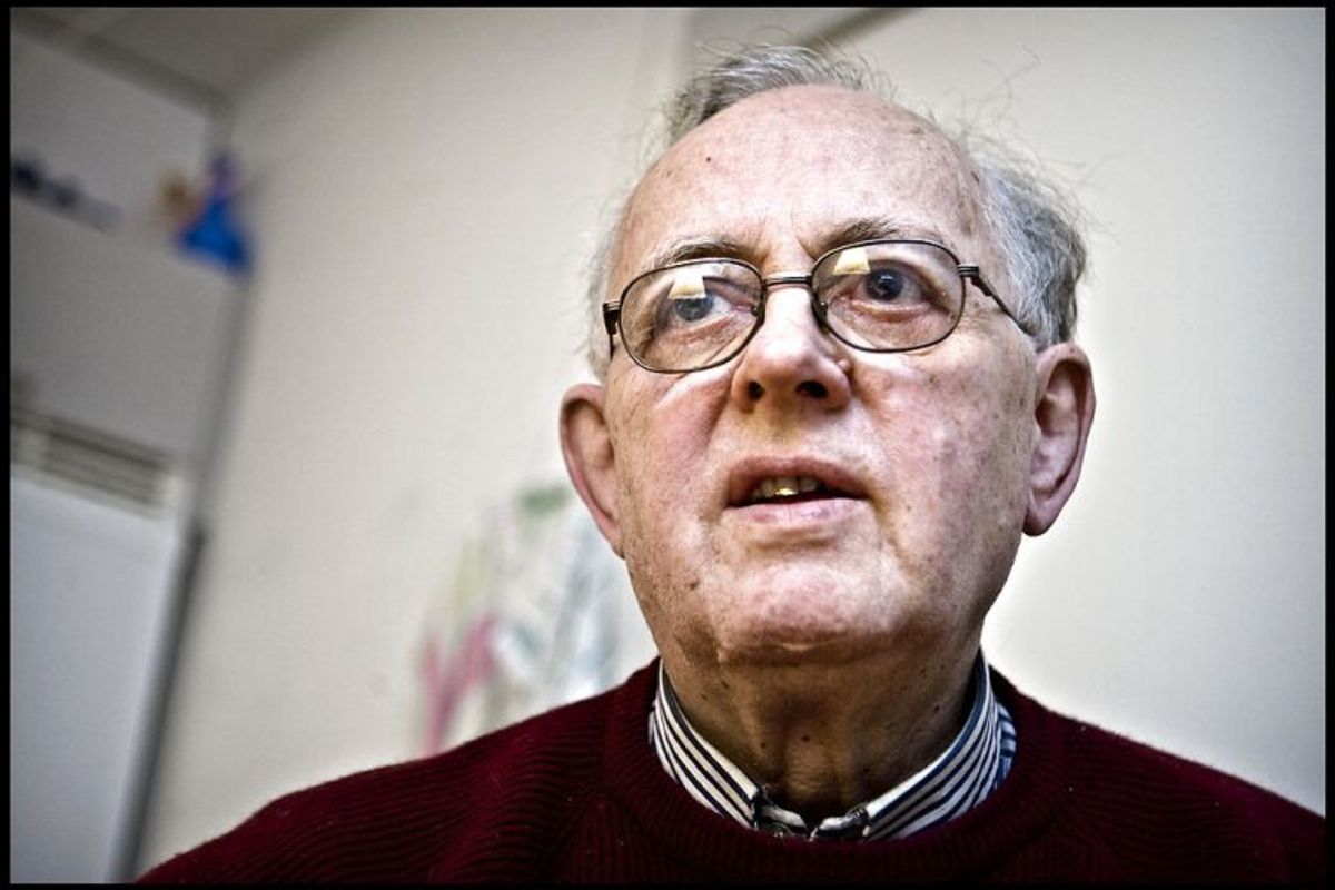 Den firedobbelte politimorder Palle Sørensen i sit hjem i Valby den 11. november 2007. Palle Sørensen, der blev dømt for drabet på fire betjente, er død. Han blev 90 år. KLIK for flere billeder. (Foto: Nils Meilvang/Scanpix 2018)