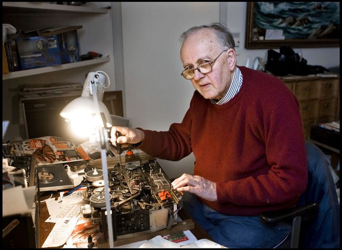 Den firedobbelte politimorder Palle Sørensen i sit hjem i Valby den 11. november 2007. Palle Sørensen, der blev dømt for drabet på fire betjente, er død. Han blev 90 år. (Foto: Nils Meilvang/Scanpix 2018).