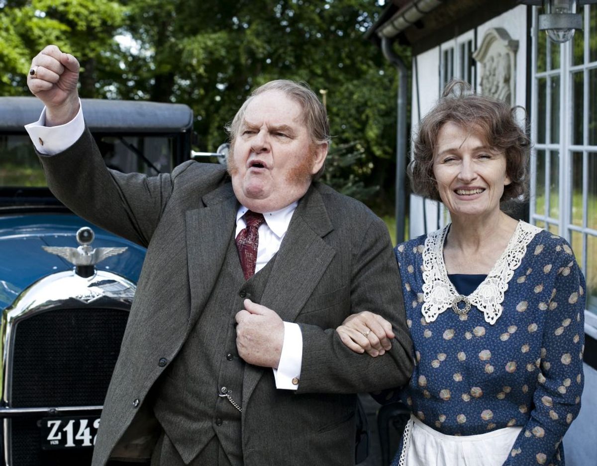 Ole Thestrup spillede med i et hav af danske film og serier, her Badehotellet. Foto: Scanpix.
