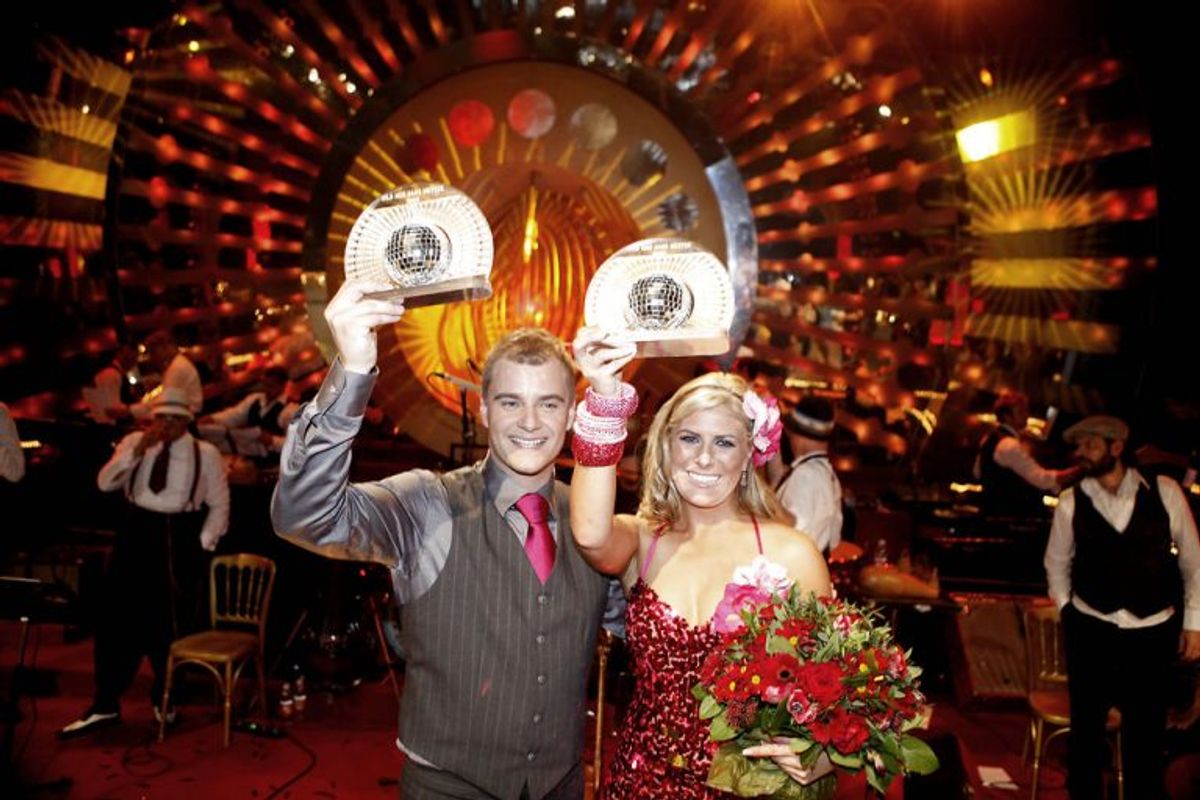 Casper Elgaard drønede sig til sejren i 2009 med Vickie Jo Ringgaard. Foto: Jeppe Michael Jensen/Scanpix (Arkivfoto)