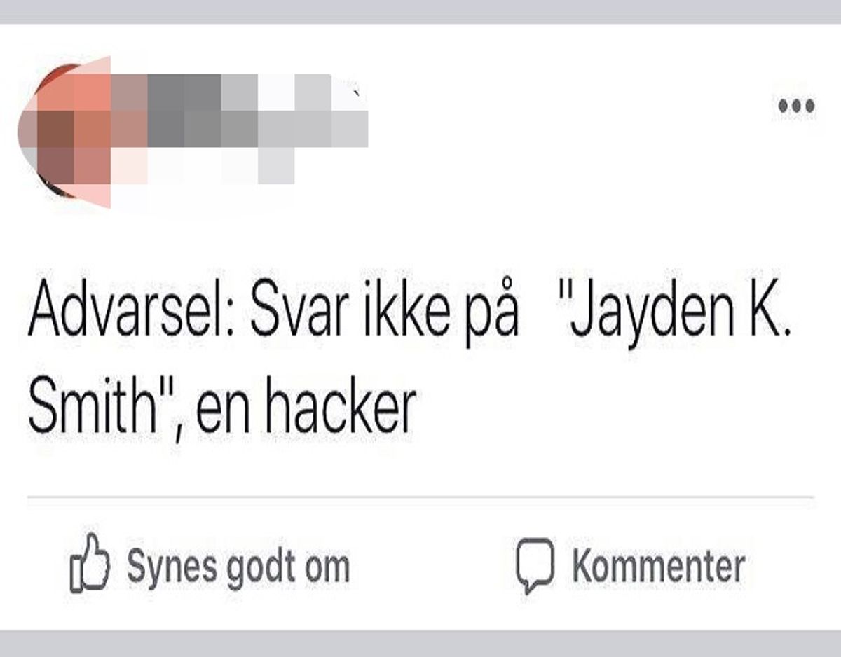 Foto: Screenshot/Facebook.