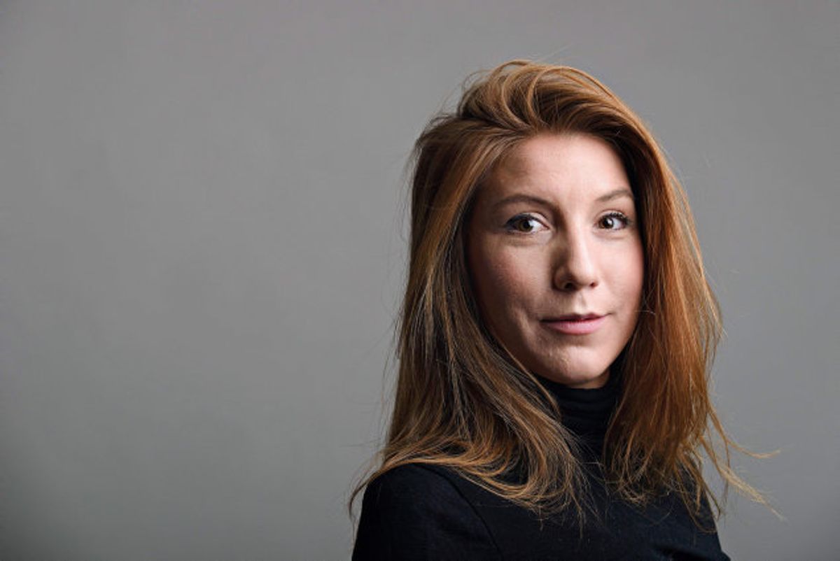 Kim Walls hoved og ben blev fundet af dykkere 6. oktober. Forinden havde man fundet hendes torso. Ubådsejer Peter Madsen nægter at have slået hende ihjel, men erkender at have parteret hendes lig under en tur med hans ubåd 10. august. Nu siger han, hun døde af kulilteforgiftning. Foto: Tom Wall/AFP