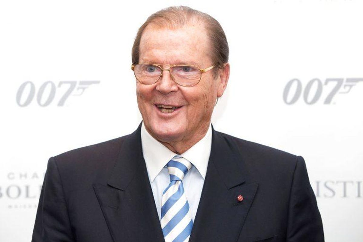 Roger Moore, mest kendt for sin rolle som James Bond, er død 23. maj 2017 – 89 år gammel. Foto: Neil Hall/Scanpix.