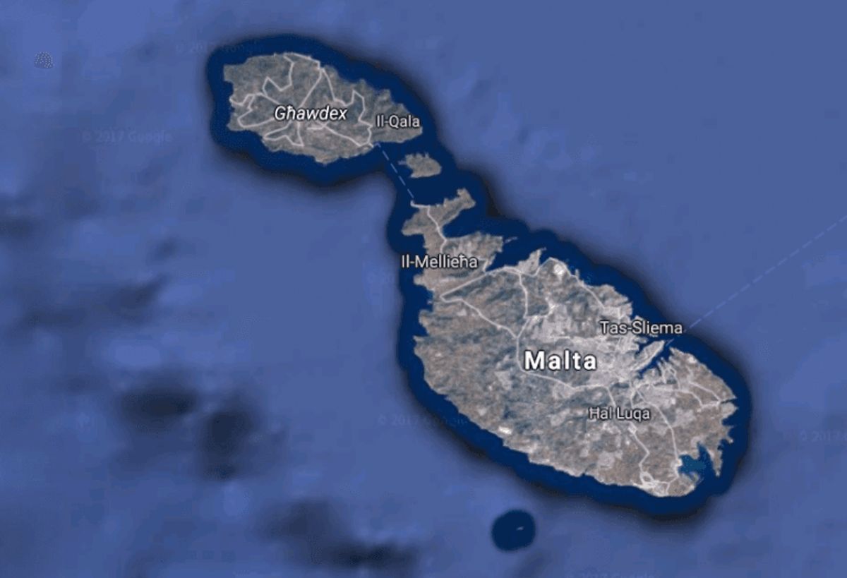 Malta. Foto: Google Maps.
