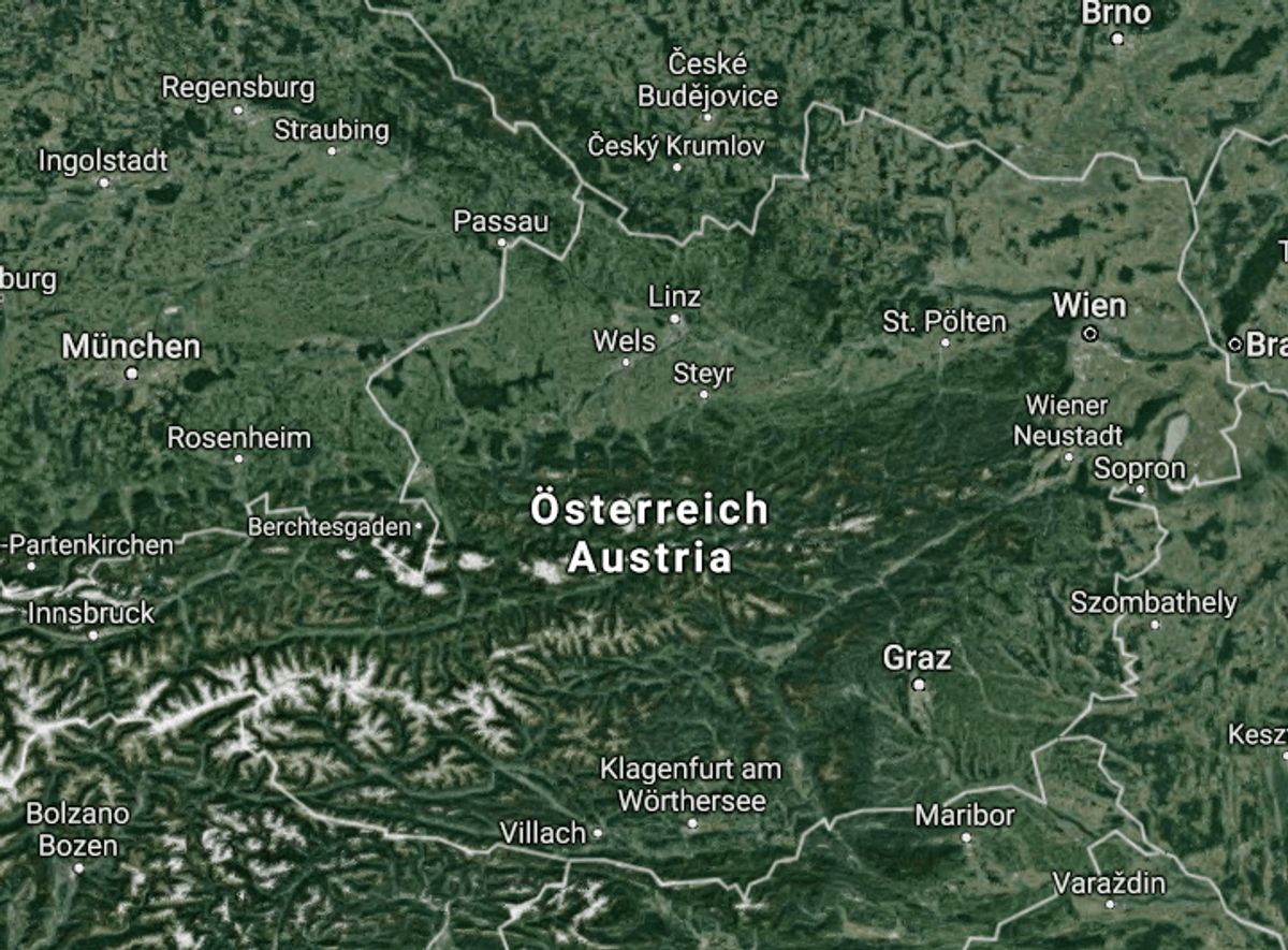 Østrig. Foto: Google Maps.