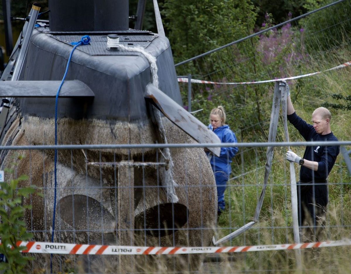 Hvorfor sænkede Peter Madsen UC3 Nautilus? Foto: Liselotte Sabroe/Scanpix 2017)