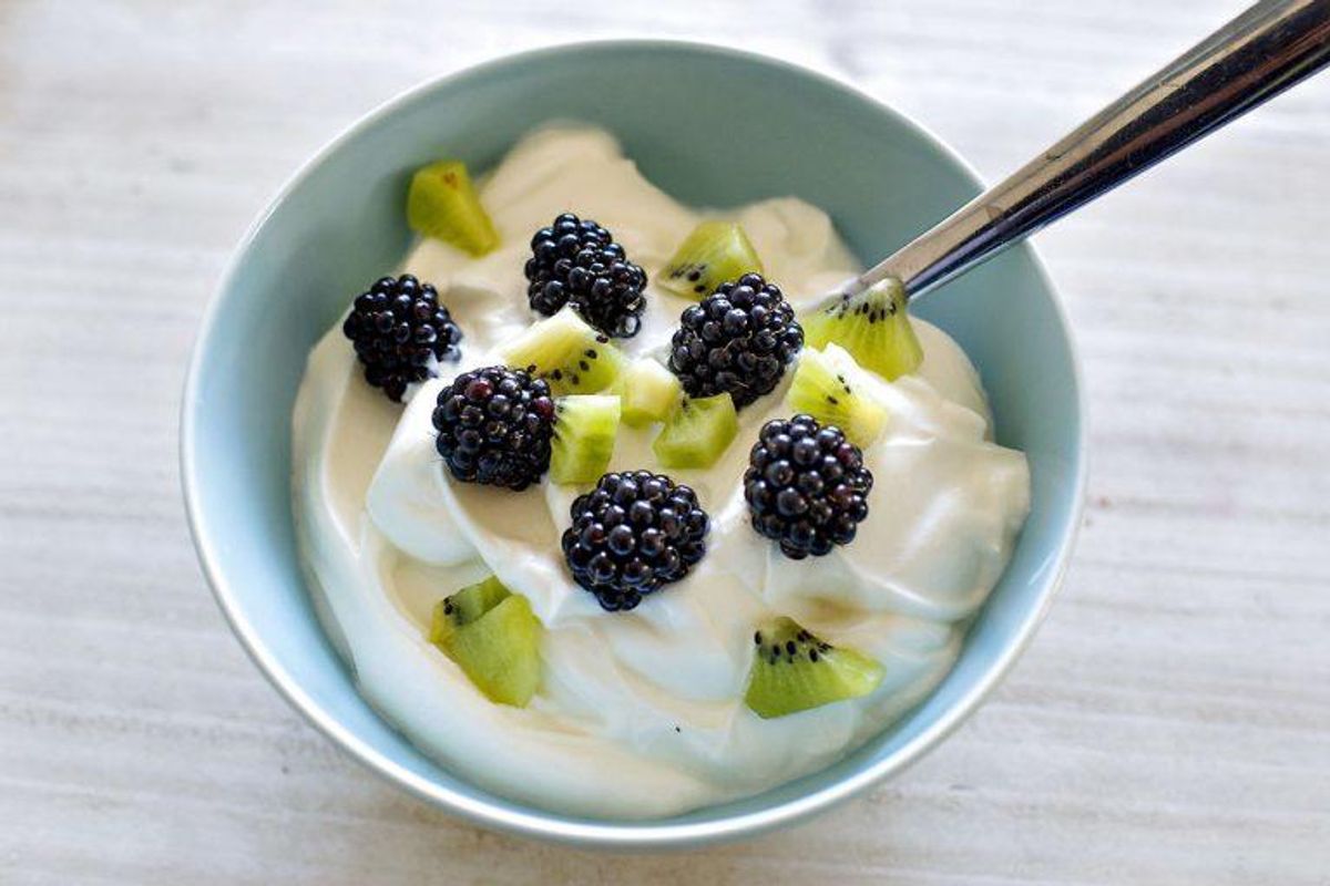 Arla tilbagekalder et parti med 38 ton skyr. Klik videre og se et billede af den tilbagekaldte vare. Foto: Bax Lindhardt/Scanpix