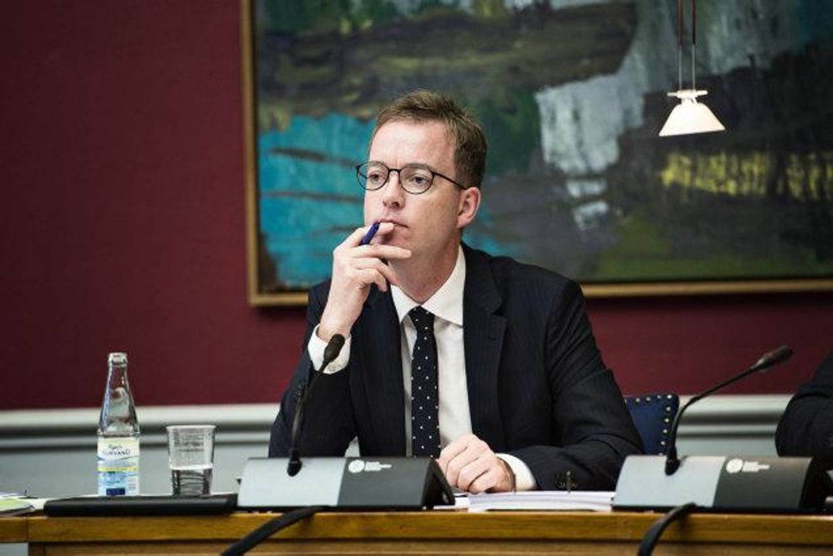 Skandalen har kostet Miljø- og fødevareminister Esben Lunde Larsen (V) ansvaret for fiskeri. Foto: Ida Guldbæk Arentsen/Scanpix
GALLERI: SE ALLE DE MINISTRE DER HAR SIDDET MED ANSVARET MENS SKANDALEN STOD PÅ.